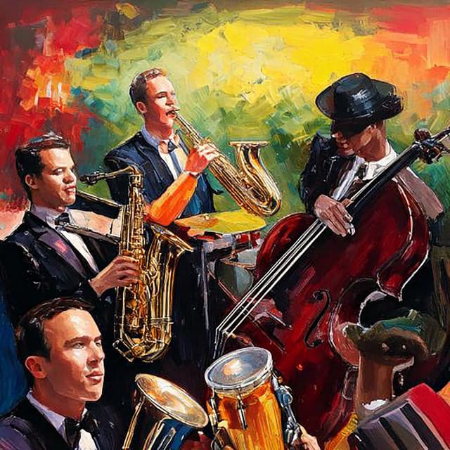 Jazz En Vinilo Vintage: Sonidos Retro - Café con Ritmos de Jazz