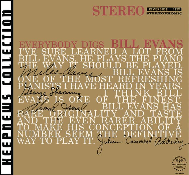 Everybody Digs Bill Evans - Bill Evans