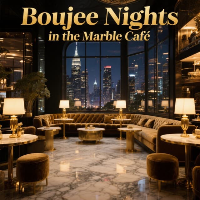 Boujee Nights in the Marble Café - Coffee Lounge Jazz Band