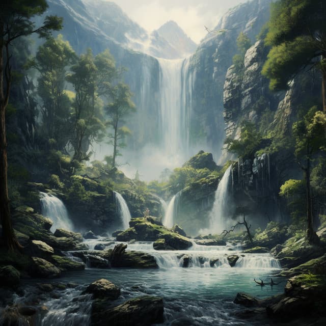 Crescendo Acuático: Sonido Del Curso Del Agua - Suave por naturaleza