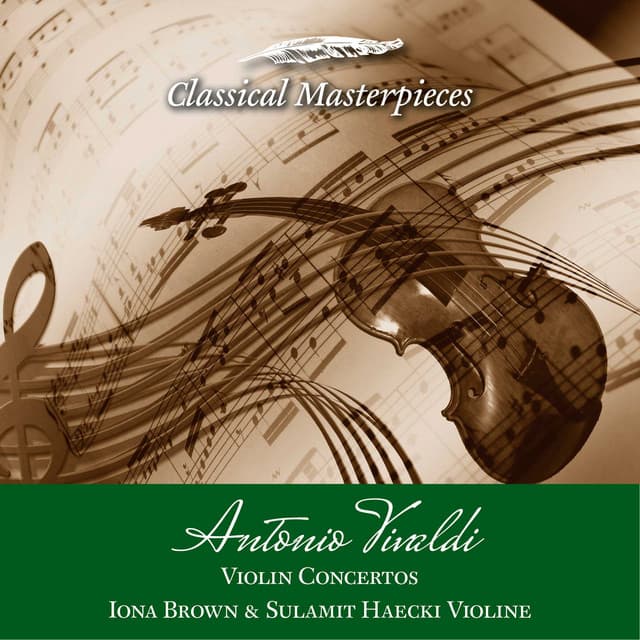 Antonio Vivaldi Violin Concertos Iona Brown & Sulamit Haecki Violine - Iona Brown