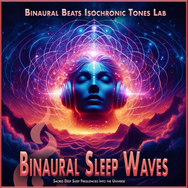 Binaural Sleep Waves: Sacred Deep Sleep Frequencies Into the Universe - Binaural Beats Isochronic Tones Lab