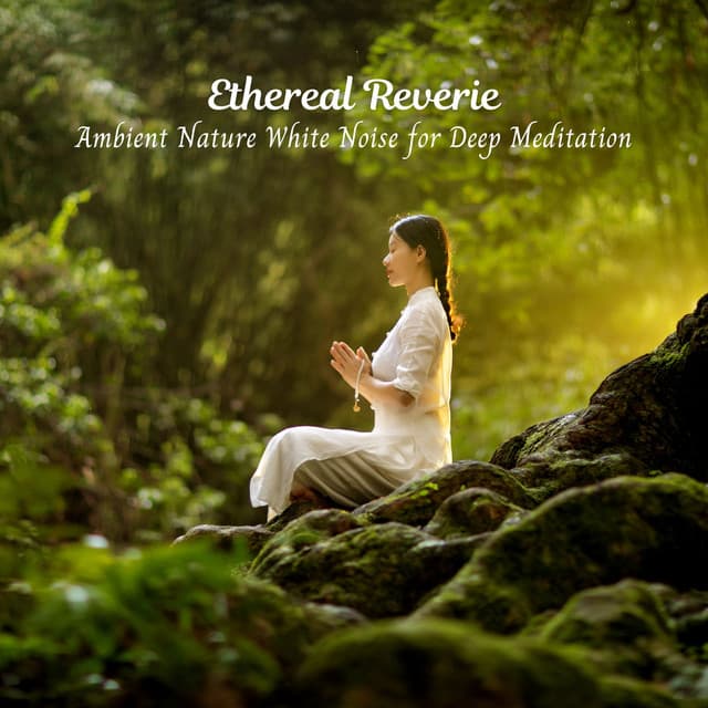 Ethereal Reverie: Ambient Nature White Noise for Deep Meditation - Natural Woodland Sounds