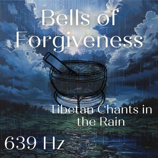Bells of Forgiveness: 639 Hz Tibetan Chants in the Rain - Nebula of Dreams