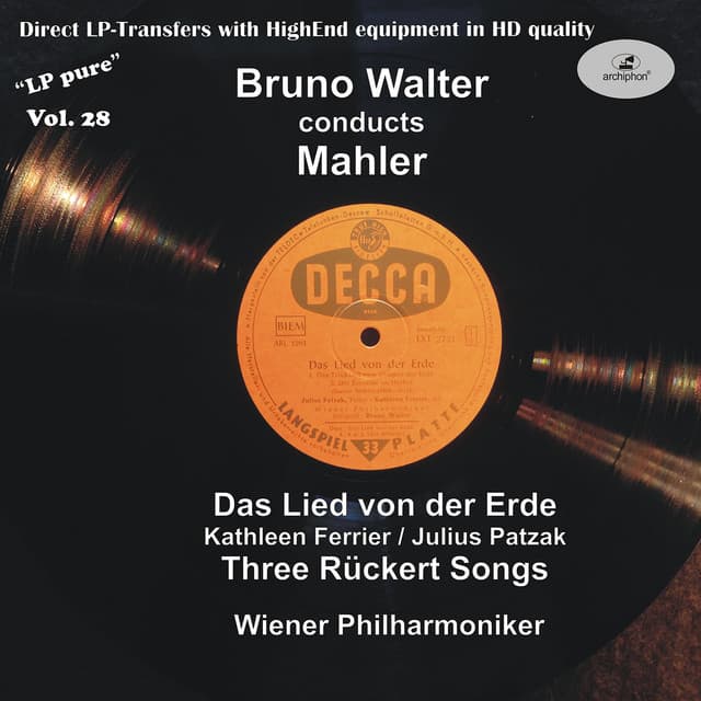 LP Pure, Vol. 28: Bruno Walter Conducts Mahler - Gustav Mahler