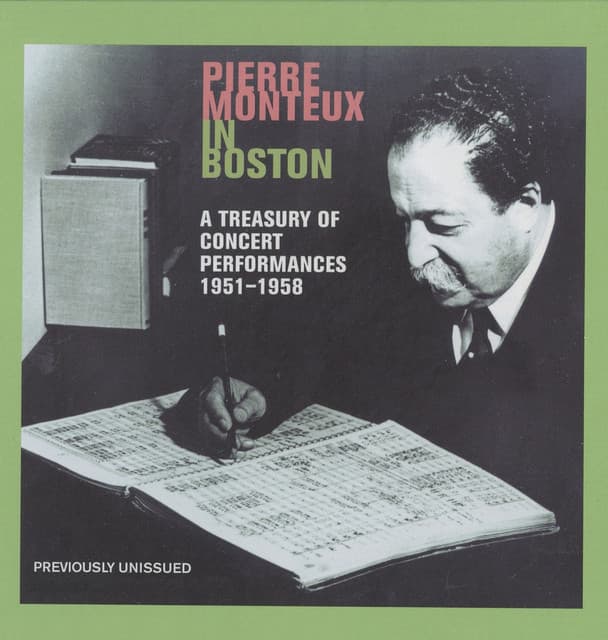 Pierre Monteux in Boston - Pierre Monteux