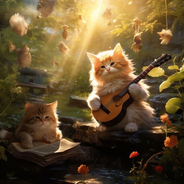 Oceanic Feline Melodies: Music for Purrfect Moments - Under Bare Sky