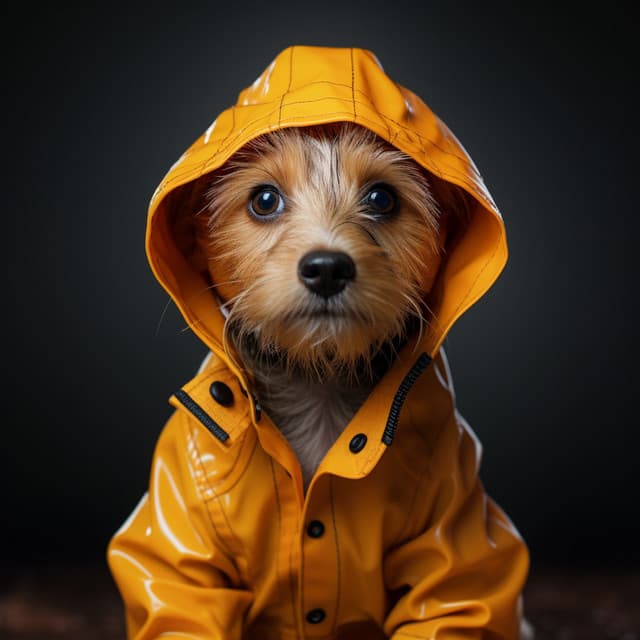 Confort De Lluvia Para Mascotas: Tonos Naturales Calmantes - Clima Colmena