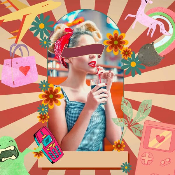 Bubbly Backdrop for December Groves - Jazz in the Background