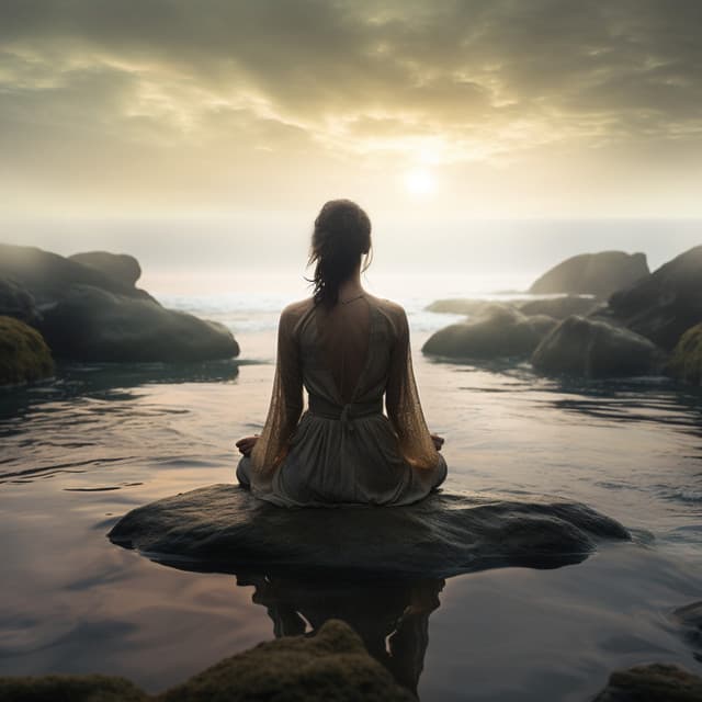 Meditación Oceánica: Armonía Tranquila De Las Olas - Grabaciones de la madre naturaleza