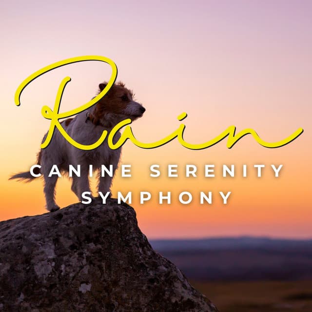 Paws in the Rain: Canine Serenity - Rain Sounds Nature Collection