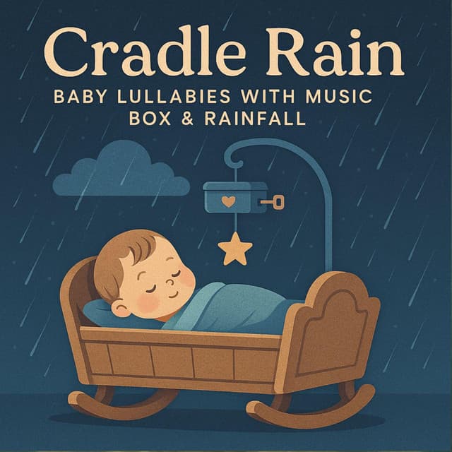 Cradle Rain: Baby Lullabies with Music Box & Rainfall - My Baby Beethoven
