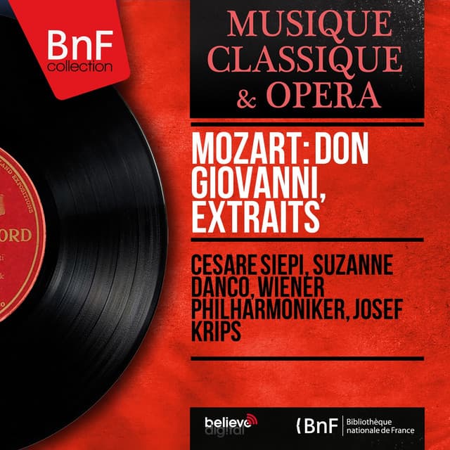 Mozart: Don Giovanni, extraits - Wolfgang Amadeus Mozart