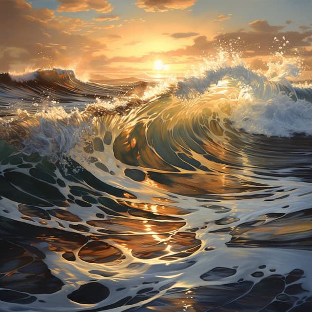 Aguas Tranquilas, Melodías Soñadoras: La Música Del Sueño - Flujo rápido