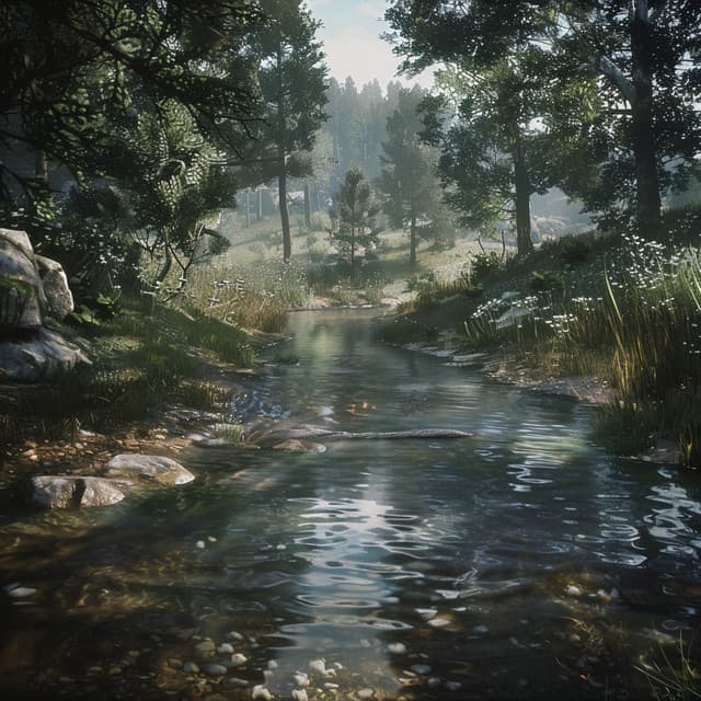 River Harmony for Peaceful Yoga Flow - Yoga Piano Guru