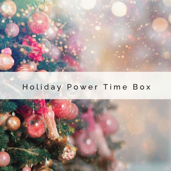 3 2 1 Holiday Power Time Box - Sounds of Christmas