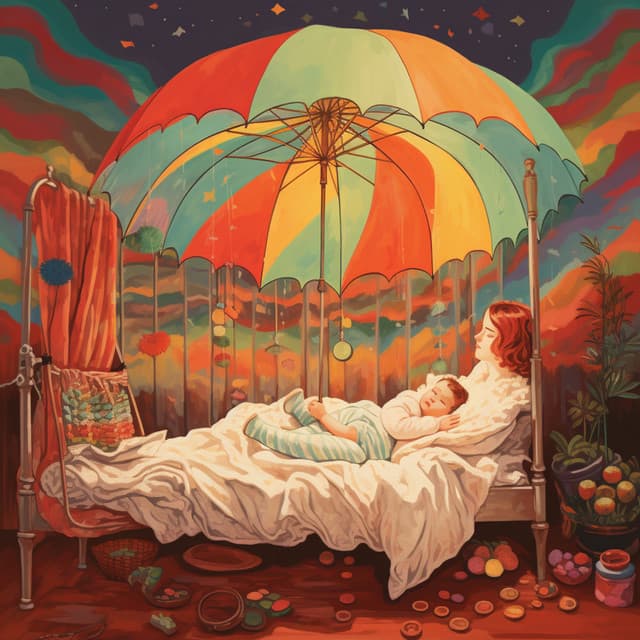 Raindrop Lullabies: Soothing Binaural Soundscapes for Baby's Peaceful Sleep - Binaural Beats Work Music