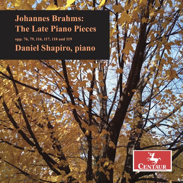 Brahms: The Late Piano Pieces - Johannes Brahms