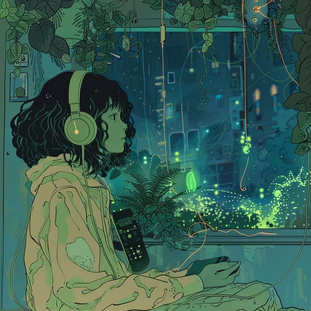 Lofi Harmonics: Syncopated Smooth Sounds - Nature Sounds for Relaxation and Sleep