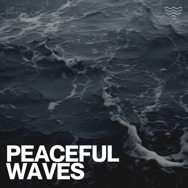 Peaceful Waves - Water Sound Natural White Noise