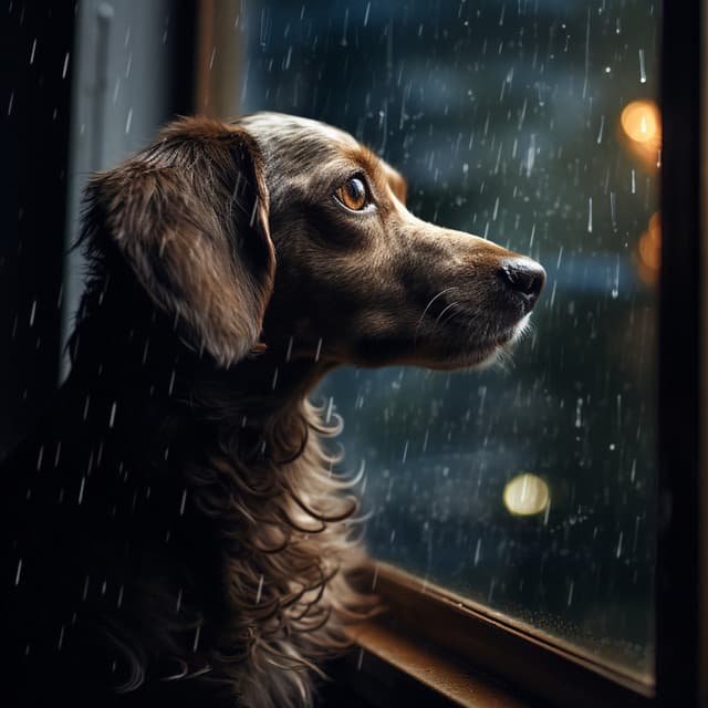 Gotas Melódicas De Lluvia: Sinfonía De Serenidad Para Mascotas - Vida Sonidos Naturaleza