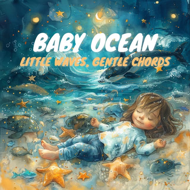Little Waves, Gentle Chords: Ocean Zen for Babies - Baby Ocean