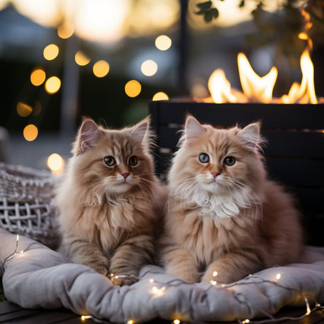 Resplandor De Relajación Para Mascotas: Música En La Fogata - Pronóstico bochornoso