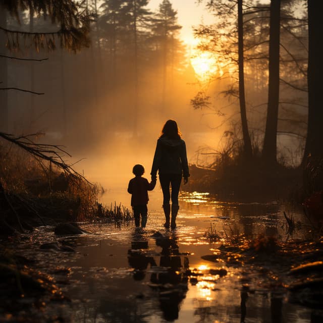 Paisajes Calmantes Del Agua: Sonidos Suaves Del Río - Música para plantas
