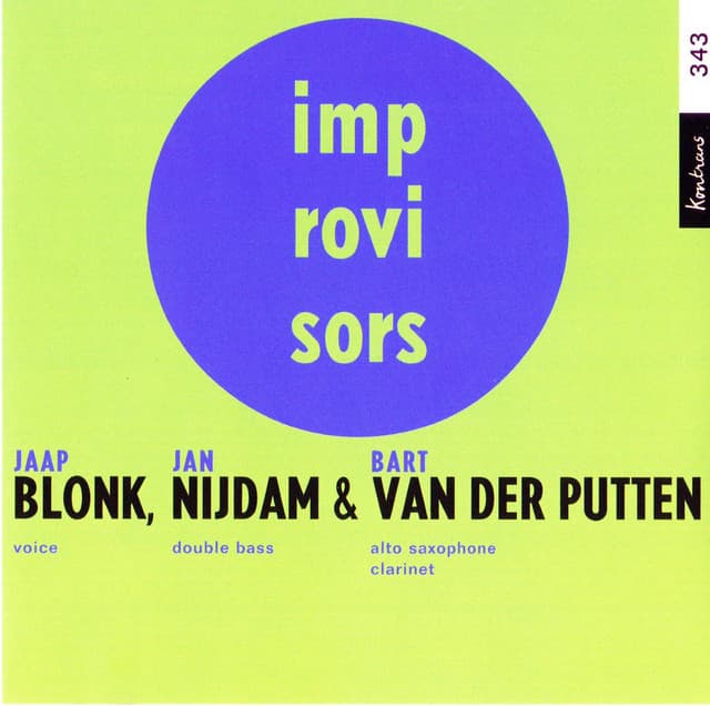Blonk, Nijdam & van der Putten - Jaap Blonk