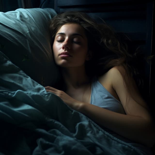 Peaceful Nightfall: Music for Soothing Sleep - Foggy Light Wave