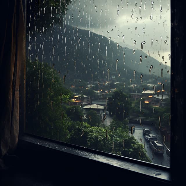 Serene Rain Massage: Healing Harmonies - Brainwave Music