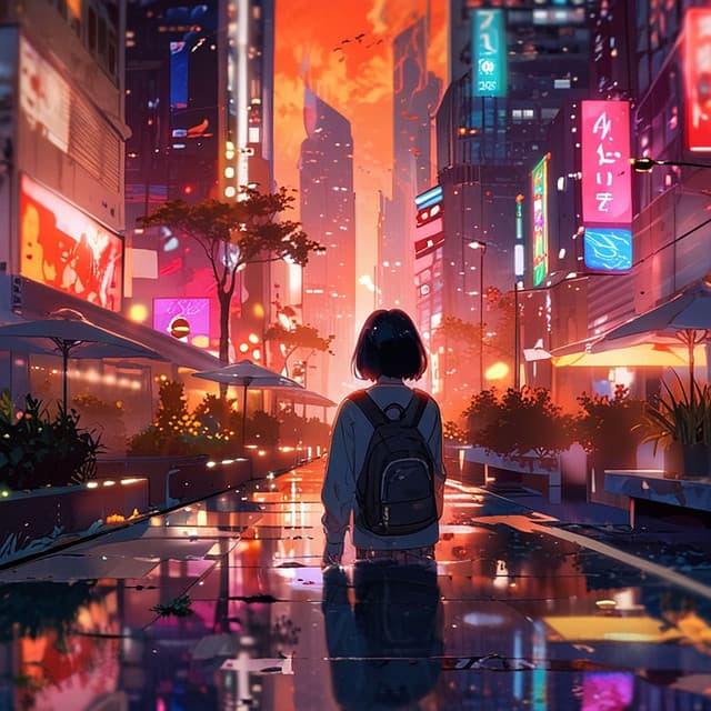 Melancholy Nights - Lofi Chill and Study