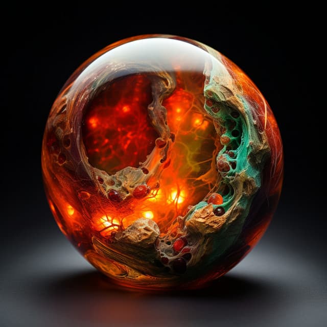 Tranquil Fire Melodies: Meditative Harmonies - Healing Nature Sounds