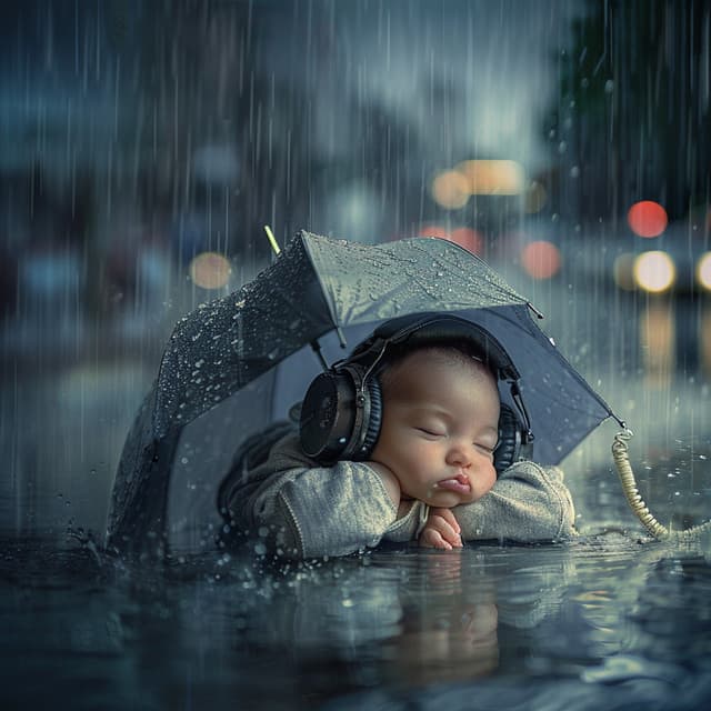 Baby Sleep Dreams: Binaural Rain Harmony - Baby Nap Time