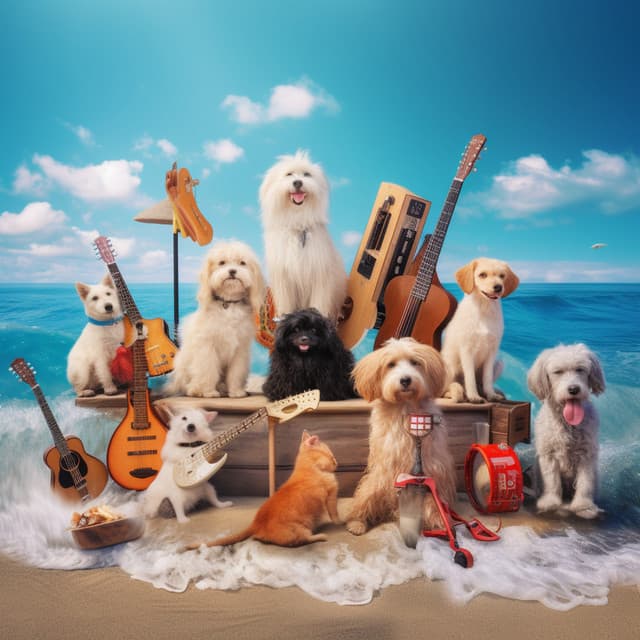 Ocean Melody: Pets Soothing Sounds - Energy Orbiting