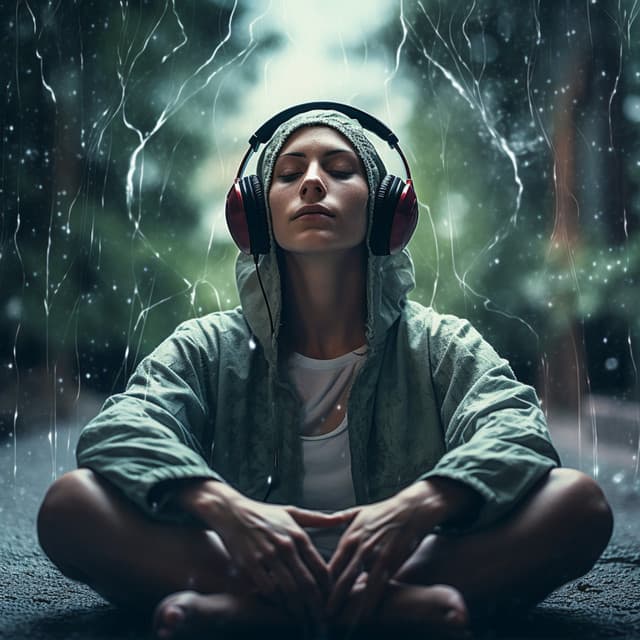 Binaural Raindrops: Gentle Relaxation Rhythms - Otoacoustic Emissions