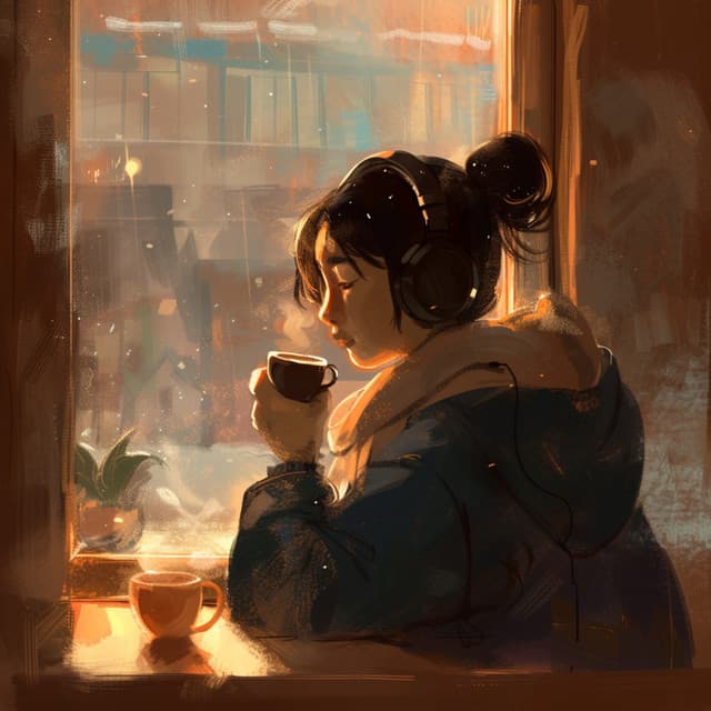 Espresso Echoes: LOFI COFFEEHOUSE COLLECTION - Chill on Moon