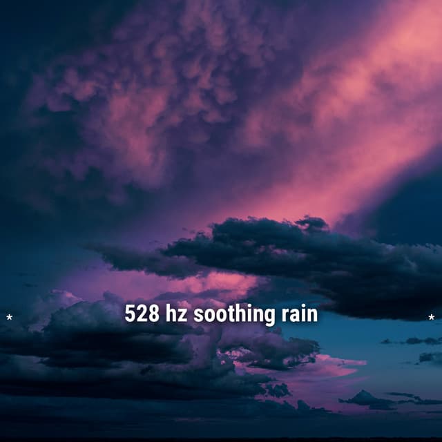* 528 hz soothing rain * - Lightning, Thunder and Rain Storm