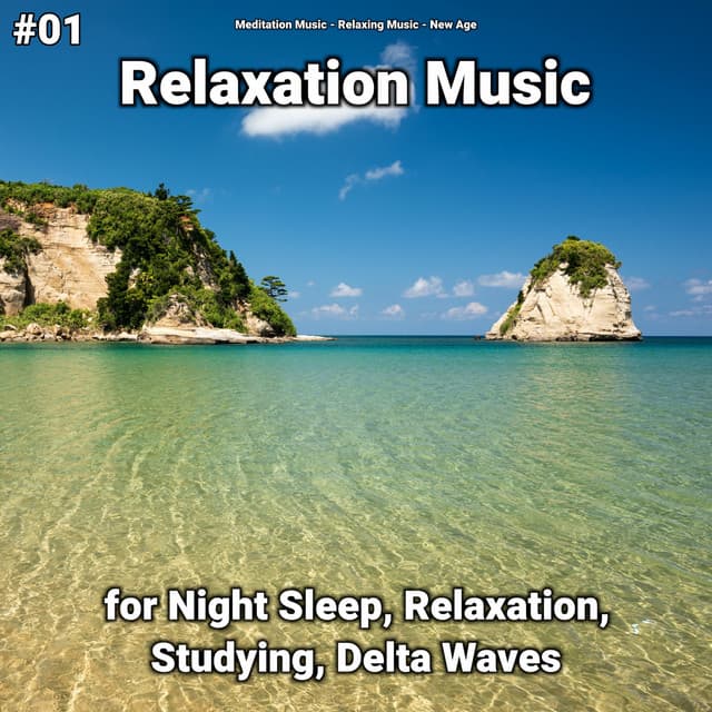 #01 Relaxation Music for Night Sleep, Relaxation, Studying, Delta Waves - New Age