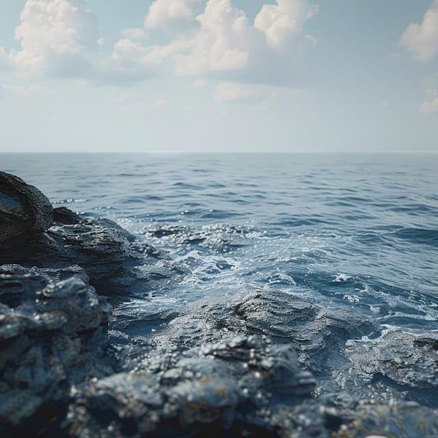 Binaural Ocean for Calm Baby Naptime - Baby Sleep Music