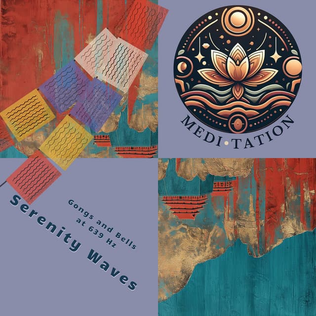 Serenity Waves: Gongs and Bells at 639 Hz - Medi Tation