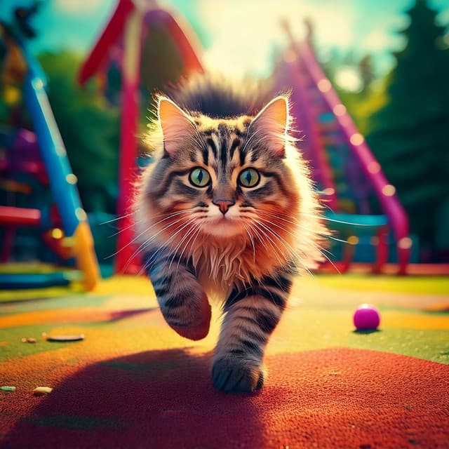 Calming Cat Beats: Lofi Music for Stress Relief - Soothing Groove