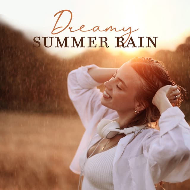 Dreamy Summer Rain: Relaxing Guitar Jazz with Rain Background, Sunny Afternoon Music, Lift the Mood - Jazz Instrumental Relax Center