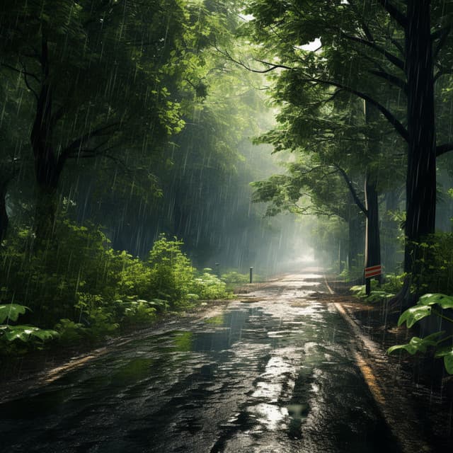 Cats' Binaural Rain Sanctuary: Calming Melodies - Cats Music Dreams