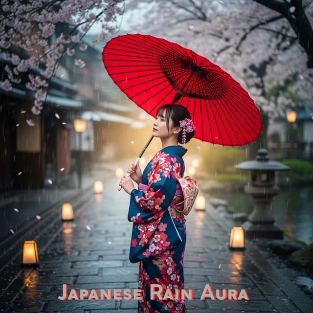 Japanese Rain Aura with Gentle Cymbals - Adeline Hell