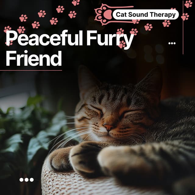 Cat Sound Therapy: Soothing Refuge, Peaceful Furry Friend - Cat & Calm