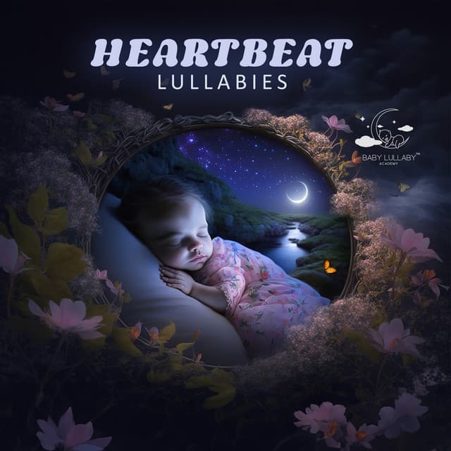 Heartbeat Lullabies: Deep Sleep Meditation for Babies, Newborns and Little Geniuses - Baby Lullaby Academy