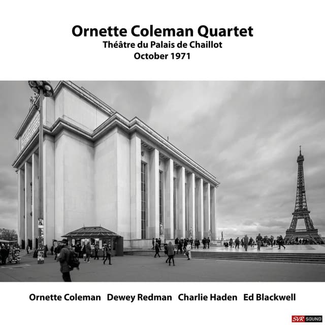 Théâtre Du Palais de Chaillot, October 1971 - Ornette Coleman