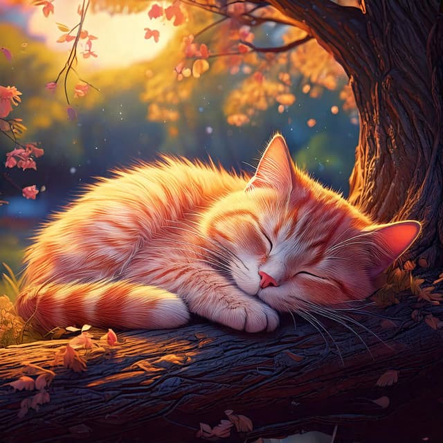Lofi Chill for Cats: Relaxing Sounds for Felines - Binaural+Solfeggio Meditation and Breath Work