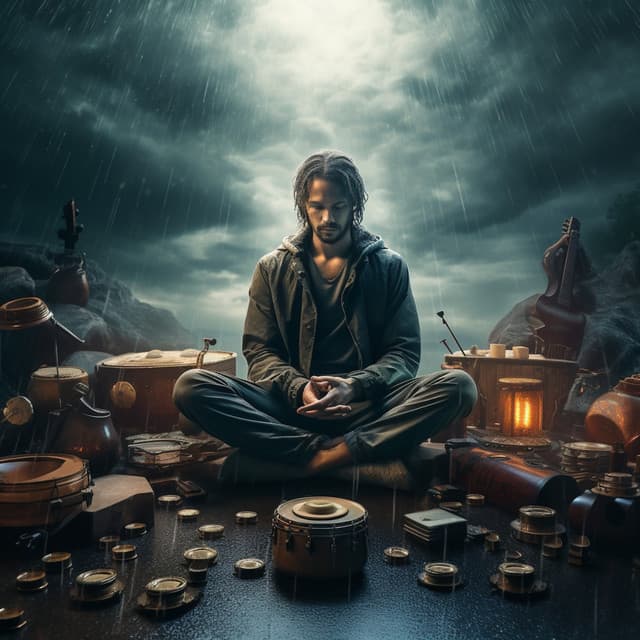 Rain Resonance: Meditation Ambient Sounds - Afternoon Chill Out Playlist